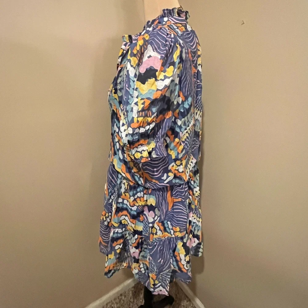 TCEC Mira Colorful Patterned Mini Dress, size Large - Picture 2 of 7